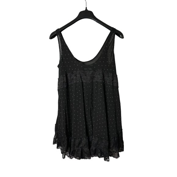 Free People Black Mini Dress - Picture 2 of 4